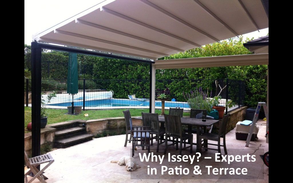 retractable verandah blinds