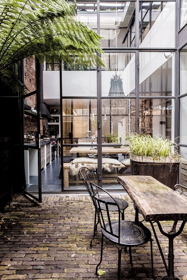 veranda design industriel