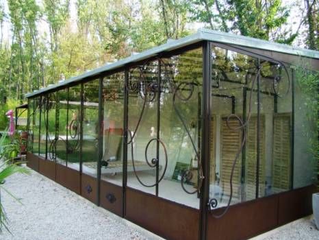 veranda provencale fer forge