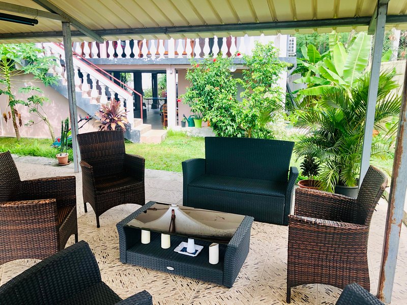 veranda de jardin