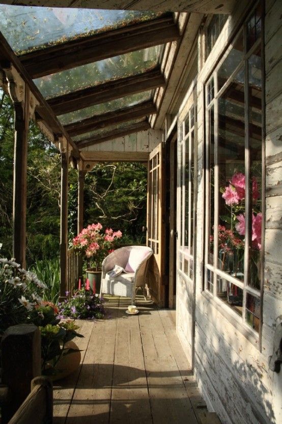 veranda cottage anglais