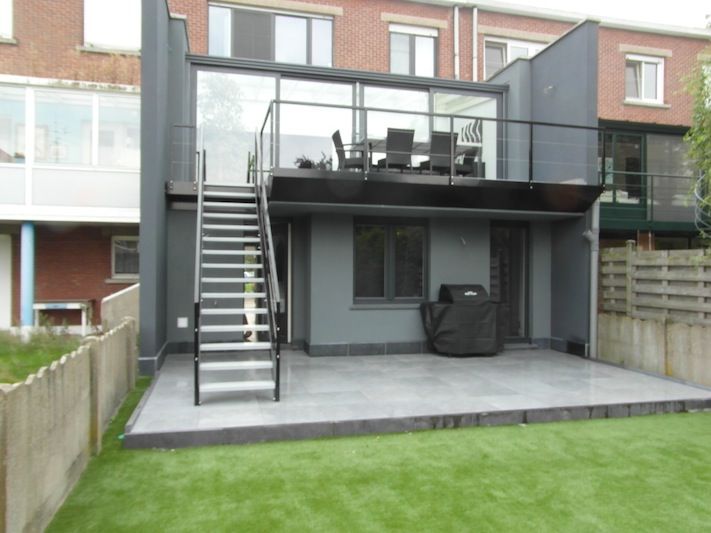 veranda maison bel etage