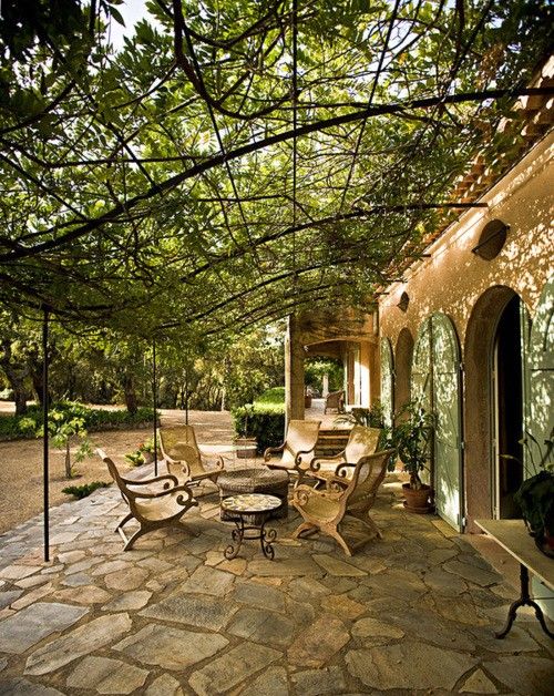 veranda provencale fer forge