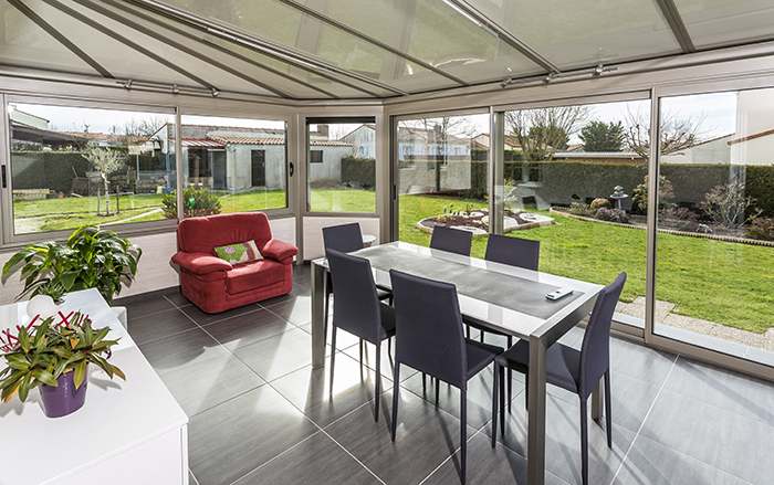 deco veranda gris