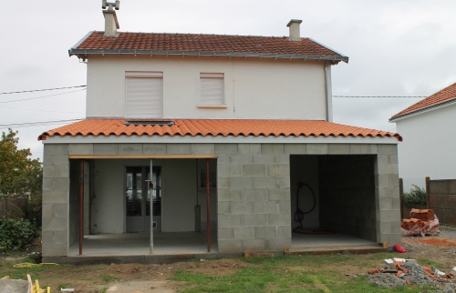 remplacer veranda extension bois