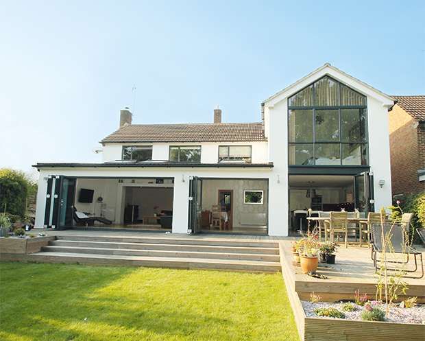extension chalet veranda