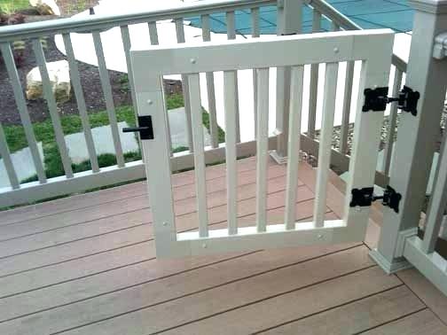 veranda vinyl deck gate kit