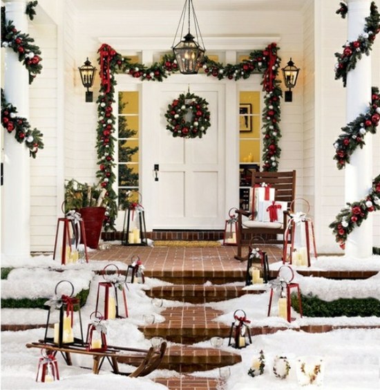veranda deco noel