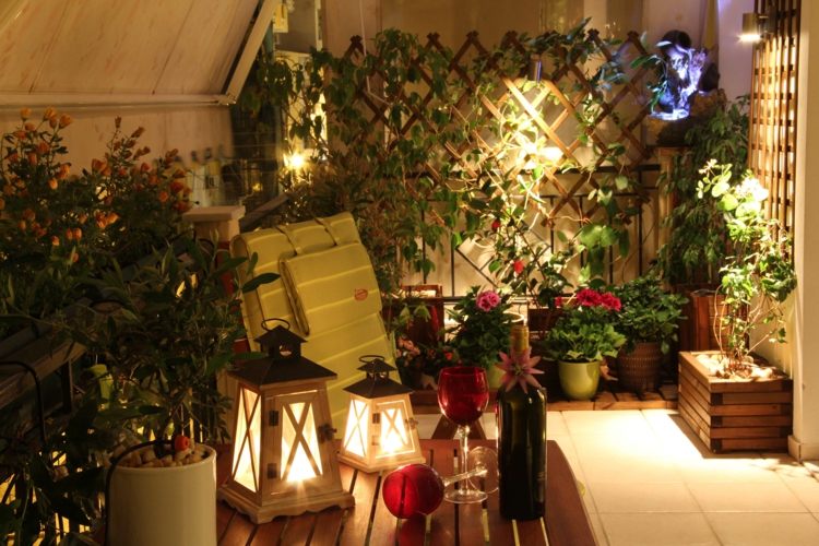 deco fleur veranda