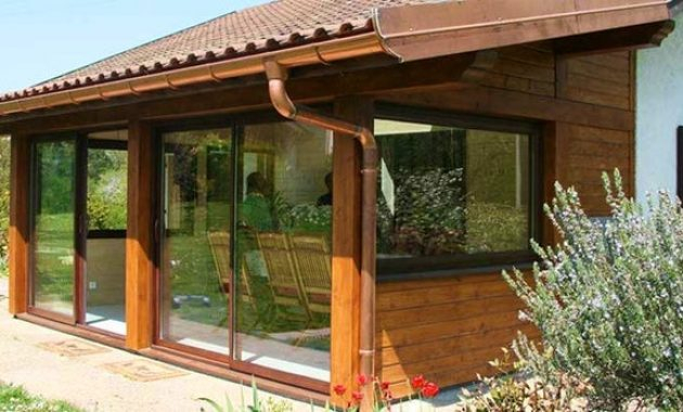 autoconstruction veranda ossature bois