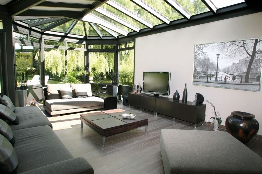 veranda salon moderne
