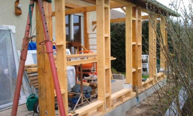 fabriquer une veranda en bois