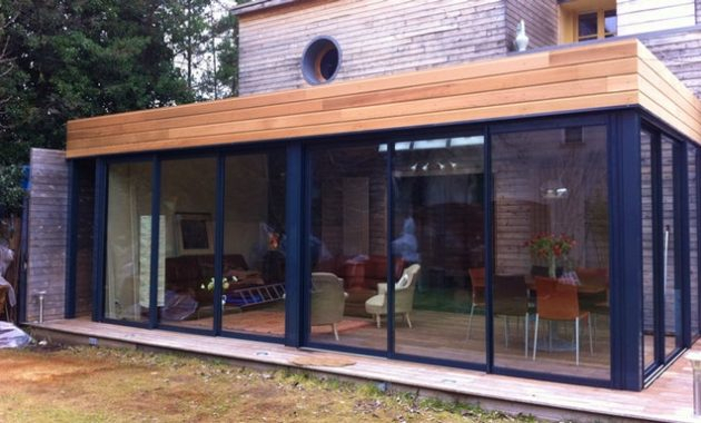 plan de veranda en bois