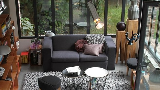 amenagement veranda en salon