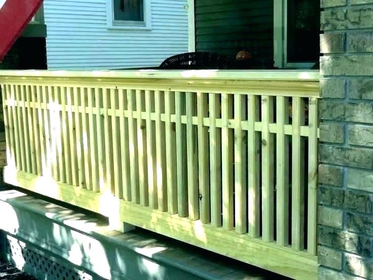 veranda railing kit installation
