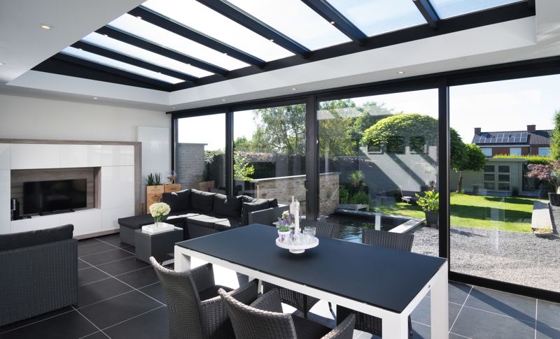 moderne veranda s
