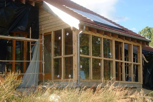 veranda bois autoconstruction