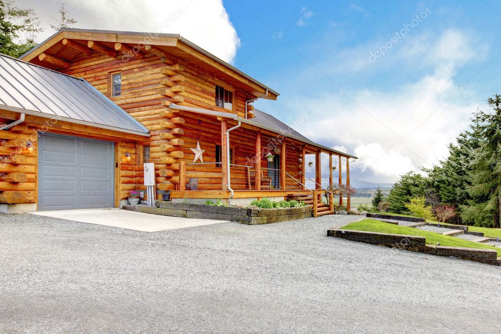garage mit veranda