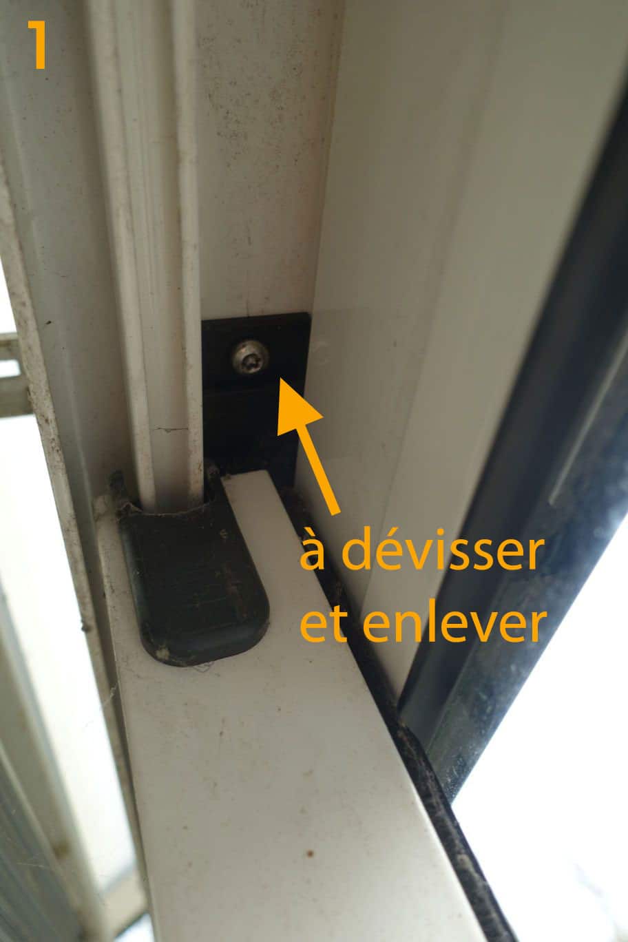 demonter veranda alu