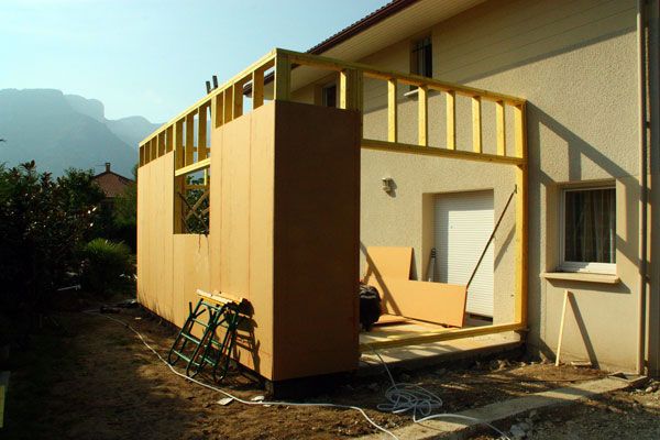 veranda bois grenoble