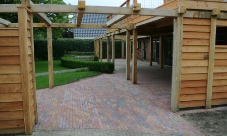 beton onder veranda