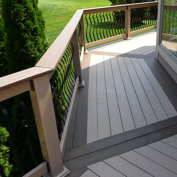 veranda stair rail kit - baroque balusters