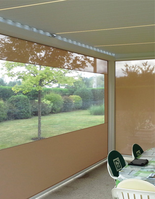 fermeture veranda souple