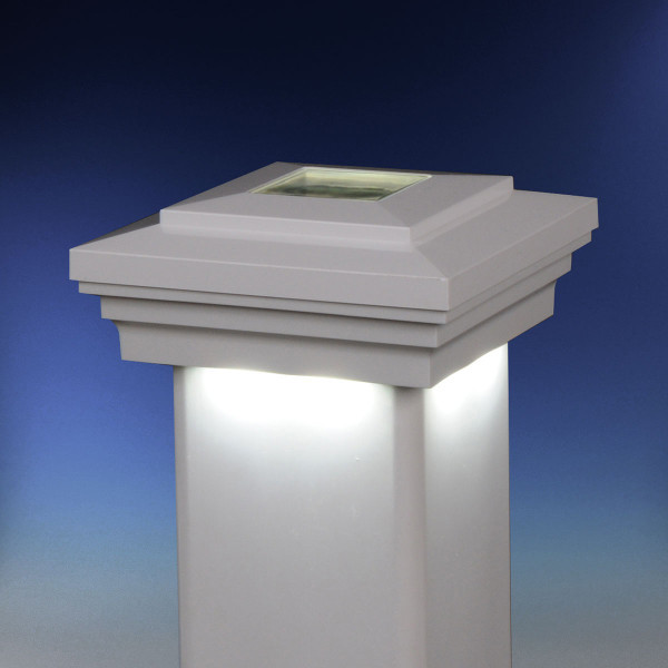 veranda solar marine light post cap