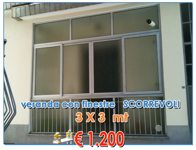 veranda balcone prezzi