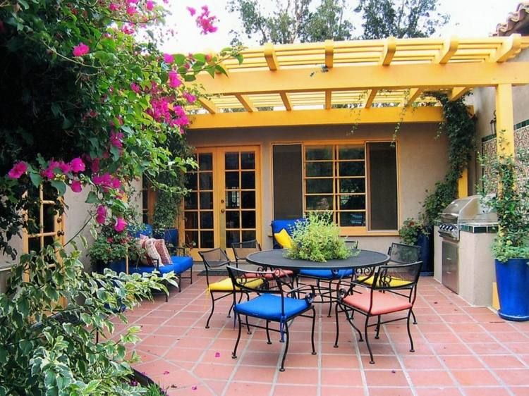 deco fleur veranda