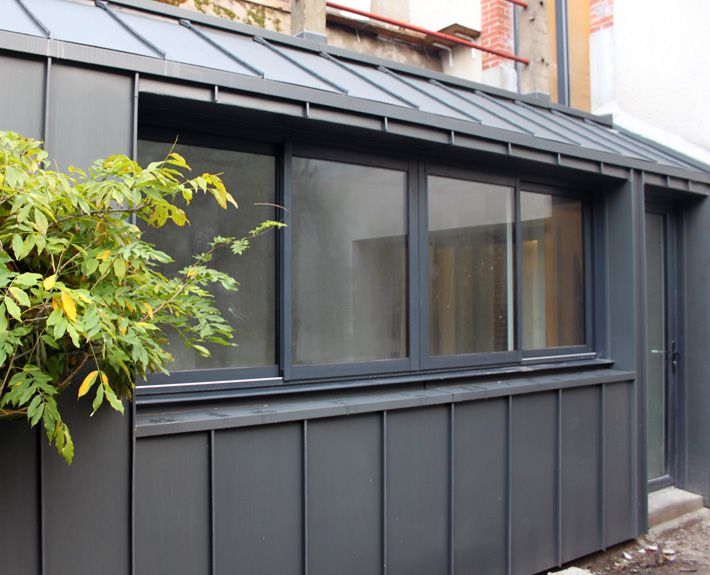 veranda acier aquitaine