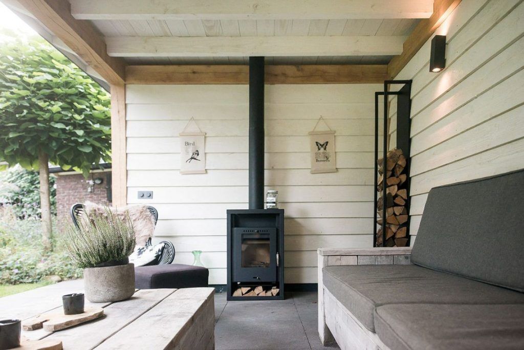 homemade veranda
