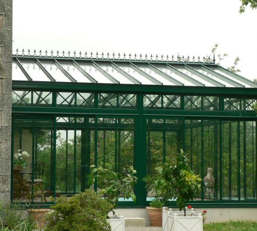 veranda acier bretagne