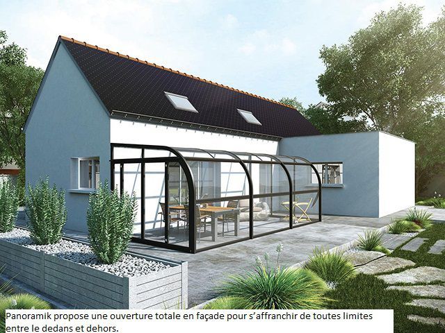 abri de jardin veranda rideau
