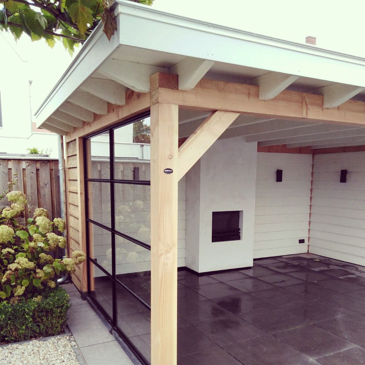 moderne veranda staal