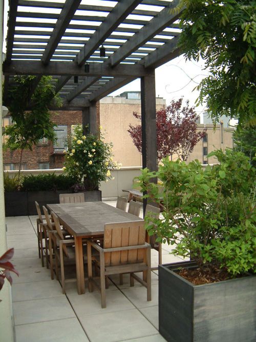 véranda terrace design