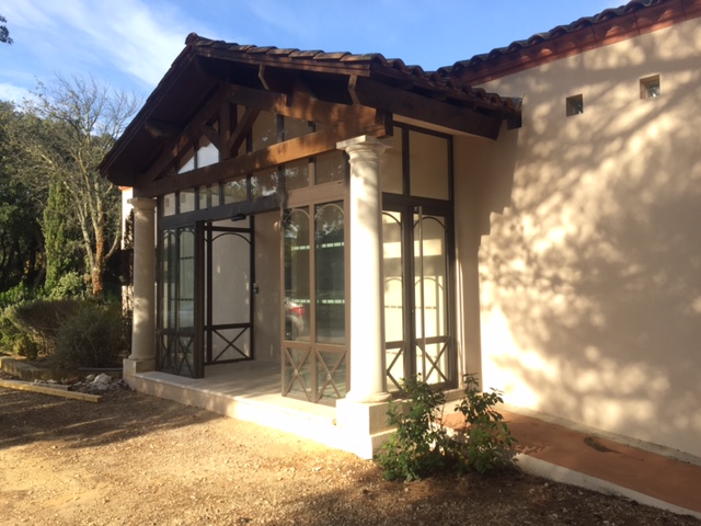 veranda dans le gard