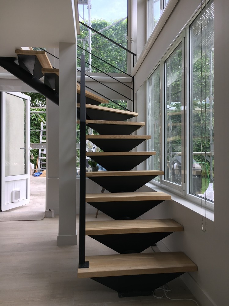 veranda avec escalier interieur
