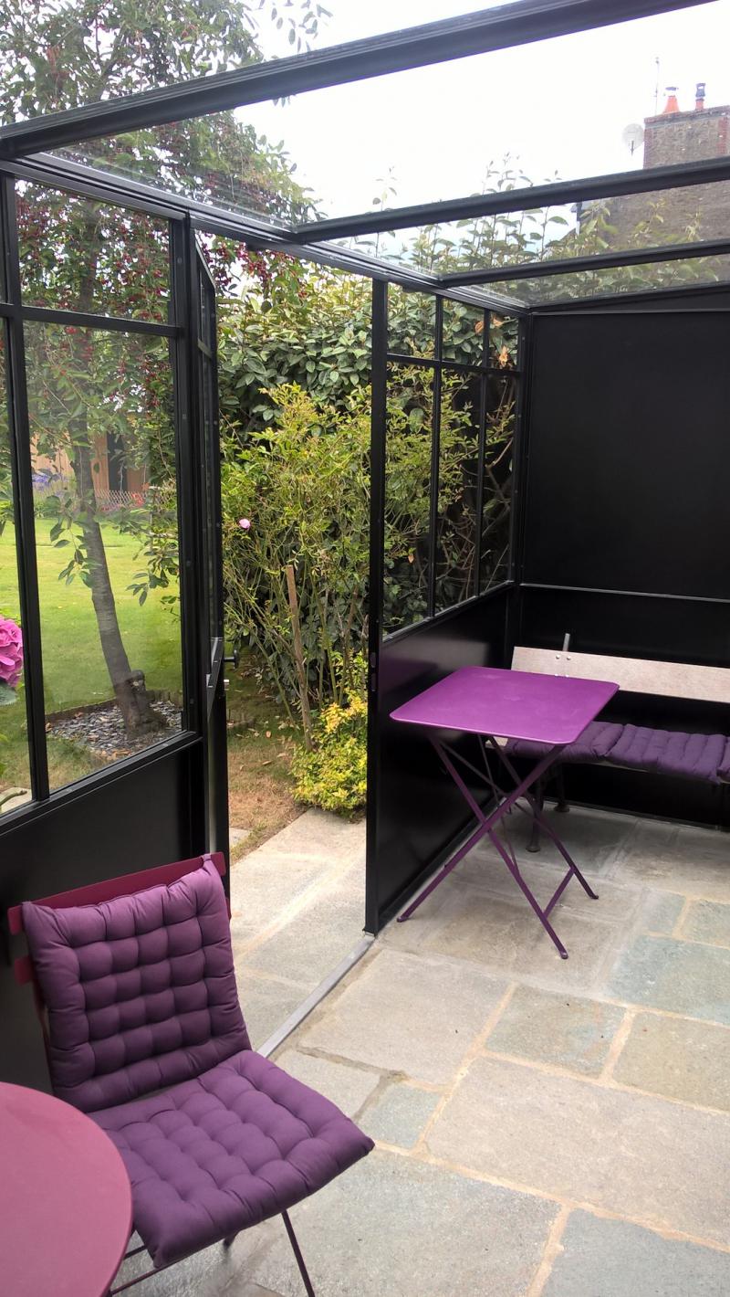 veranda acier bretagne
