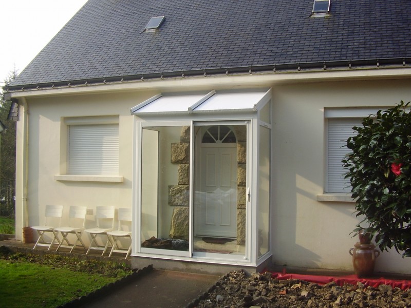 sas d'entrÃ©e veranda rideau