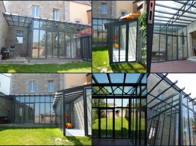 veranda acier jansen