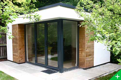 veranda cube bois