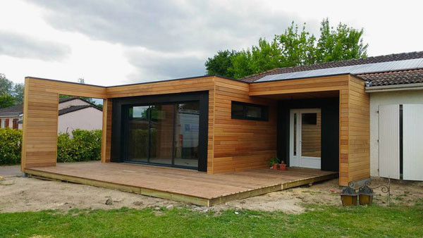 veranda bois reims