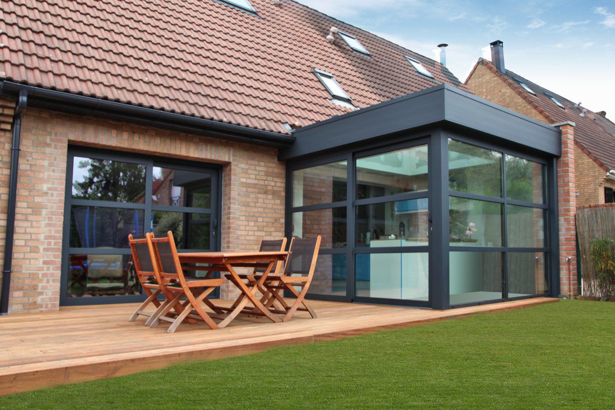 extension veranda toit