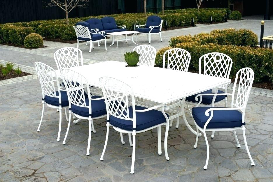 veranda x-large rectangular patio table and chair set cover