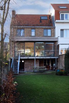 veranda maison bel etage