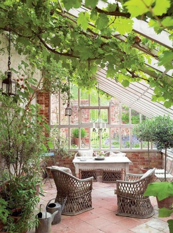 veranda fleurie
