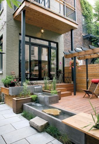 veranda petit jardin