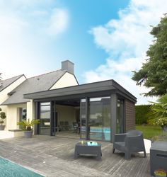 veranda alu confort
