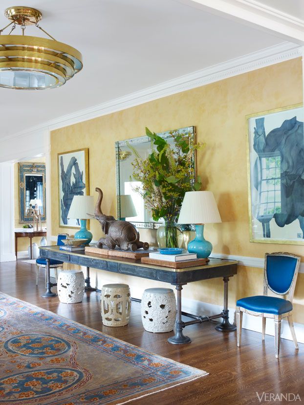 veranda magazine entry tables